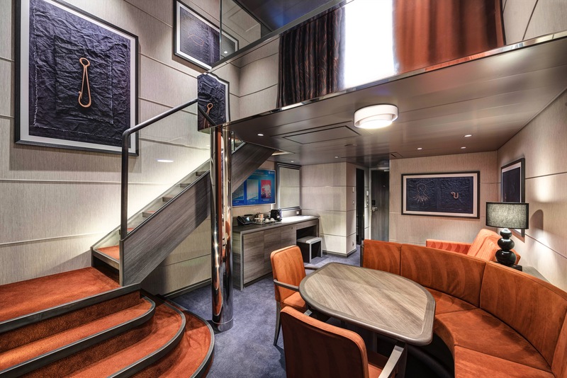 MSC Yacht Club Duplex Suite with Whirlpool